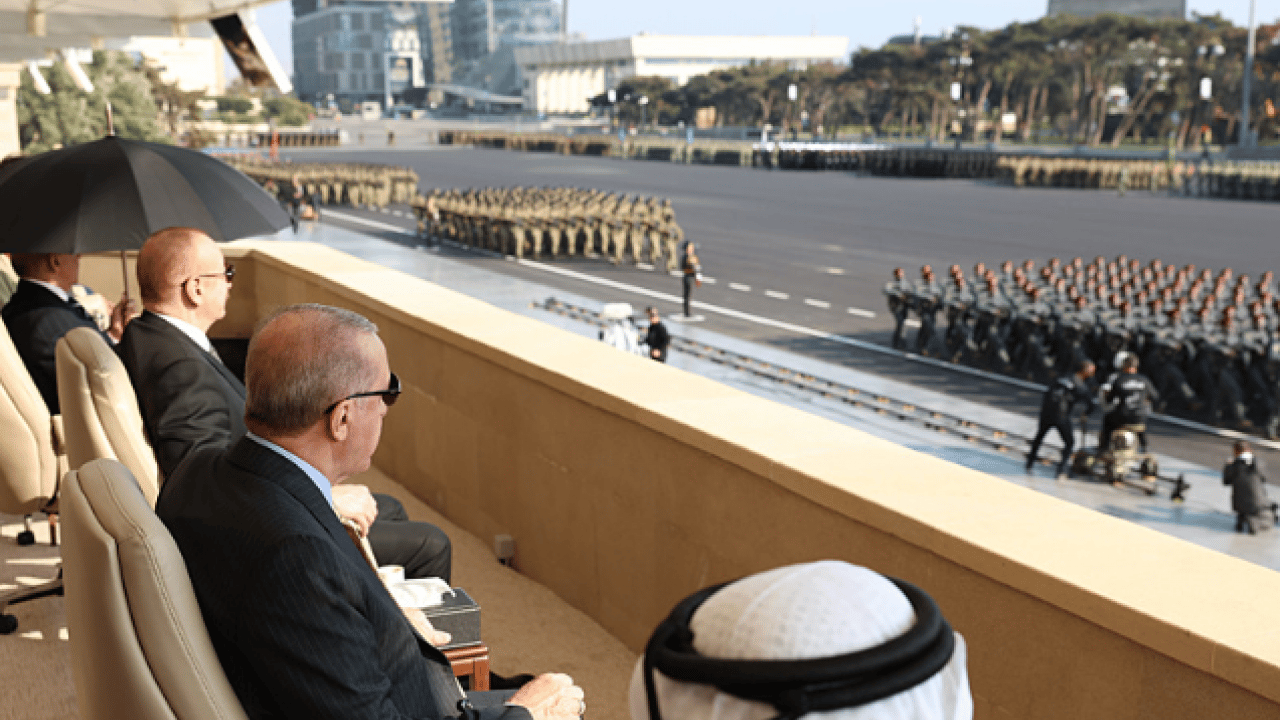 Foto - Karabağ Zaferi’nin 5. yılından dikkat çeken kareler! Türk askeri de oradaydı