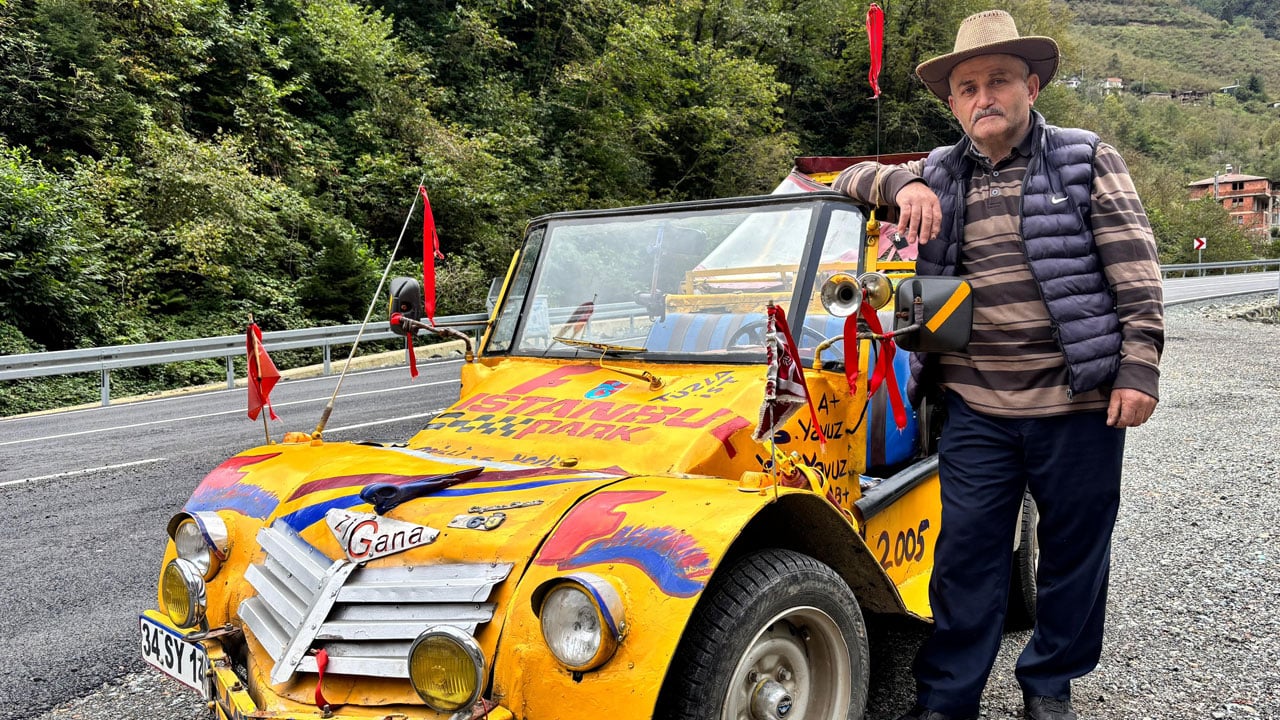 Foto - Karadeniz zekası iş başında! Mühendislik eğitimi almadan kendi cabrio aracını yaptı