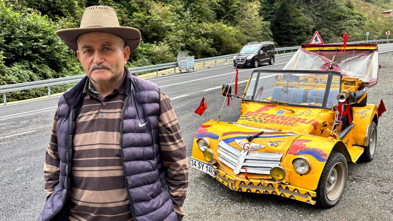 Foto - Karadeniz zekası iş başında! Mühendislik eğitimi almadan kendi cabrio aracını yaptı