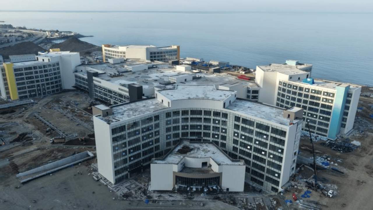 Foto - Karadeniz'in sağlık üssünde sona doğru! Havadan görüntülendi!