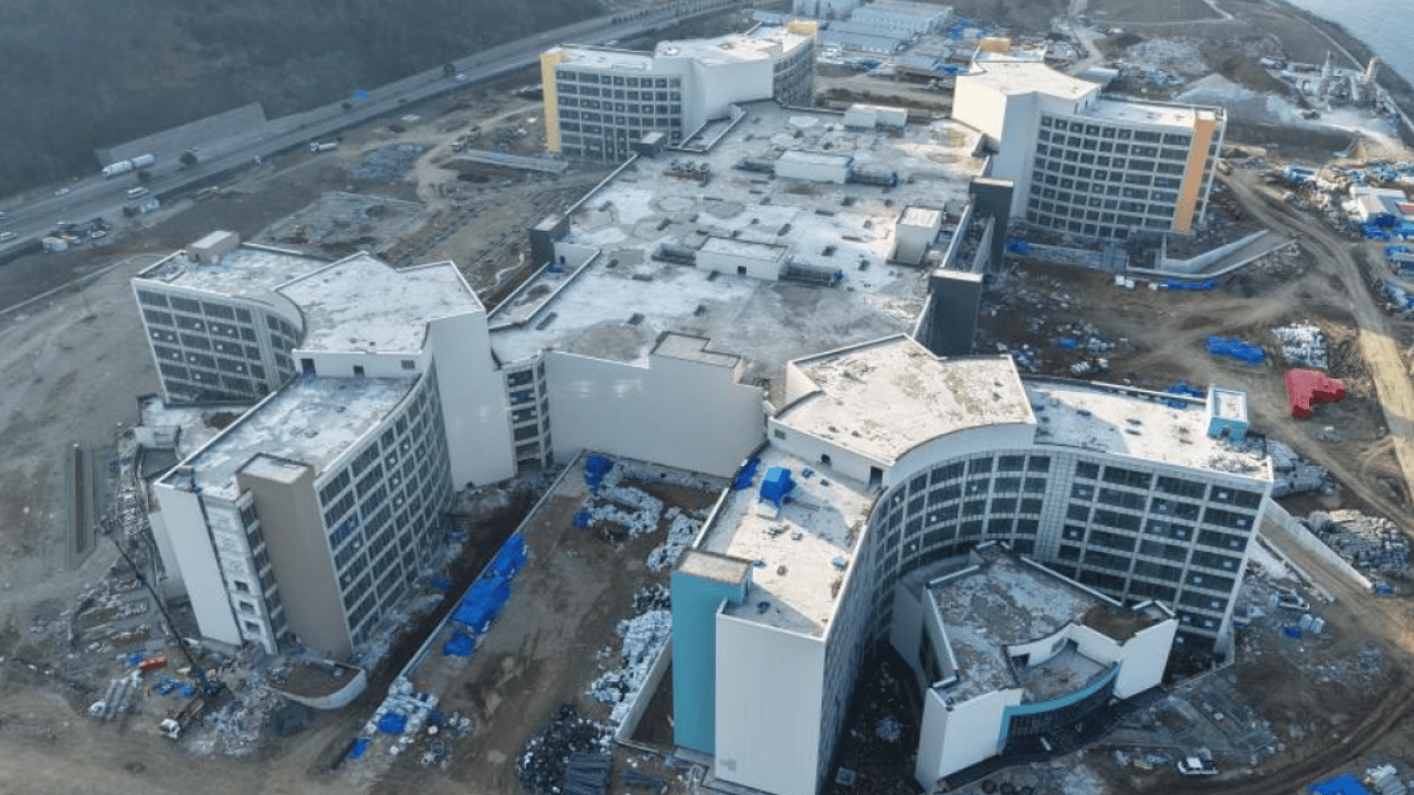 Foto - Karadeniz'in sağlık üssünde sona doğru! Havadan görüntülendi!