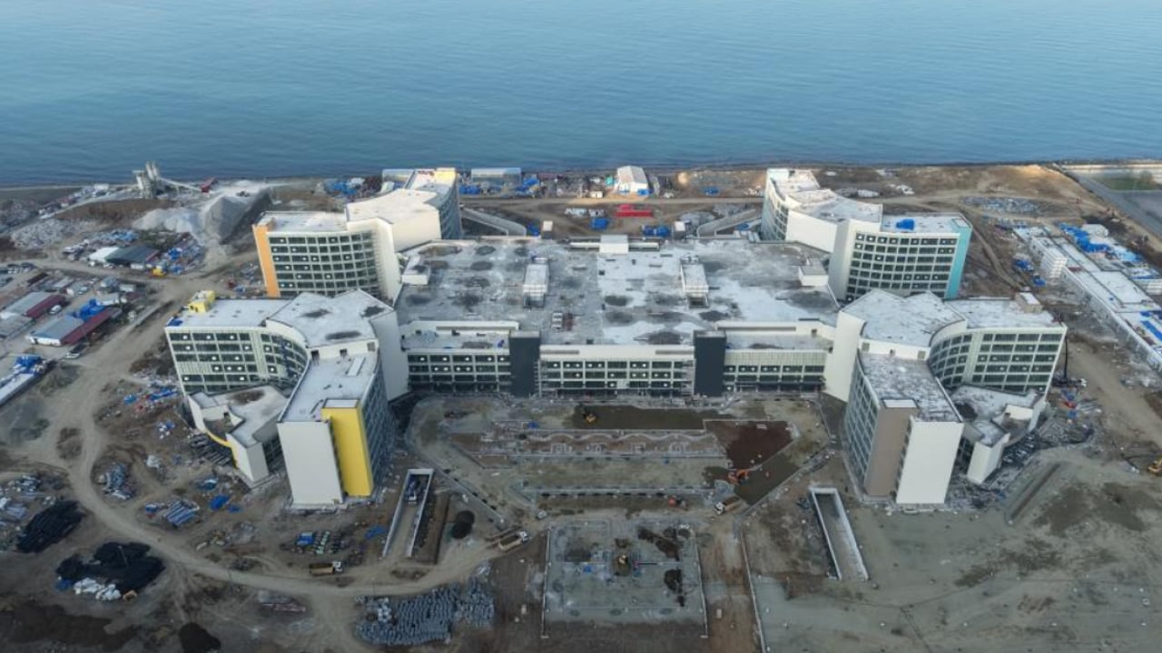 Foto - Karadeniz'in sağlık üssünde sona doğru! Havadan görüntülendi!