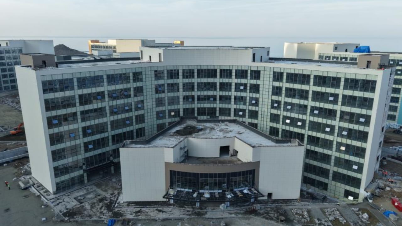 Foto - Karadeniz'in sağlık üssünde sona doğru! Havadan görüntülendi!