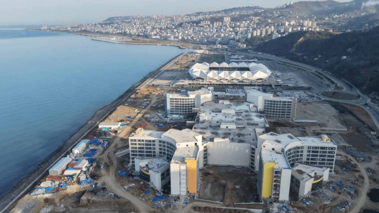 Foto - Karadeniz'in sağlık üssünde sona doğru! Havadan görüntülendi!