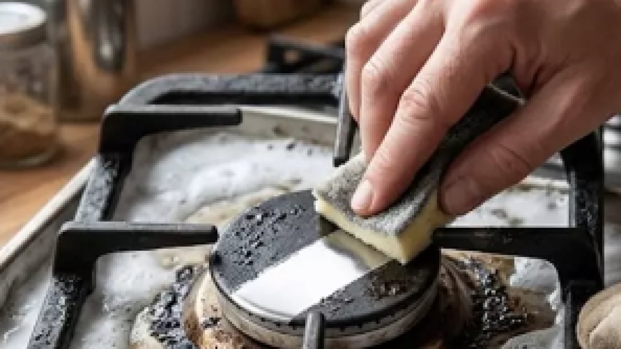 Foto - Kararan takıları ve ocak gözlerini saniyeler içinde yeni gibi yapıyor! Alüminyum folyo ve karbonat...