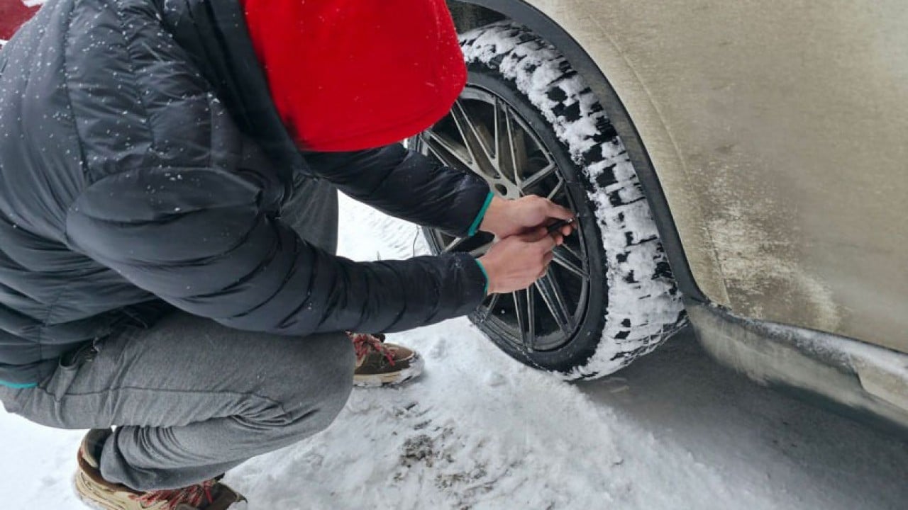 Foto - Karda fazla hava tehlikesi: Lastik basıncı hayat kurtarır
