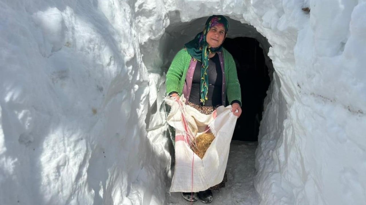Foto - Kardan tünelde yaşam savaşı