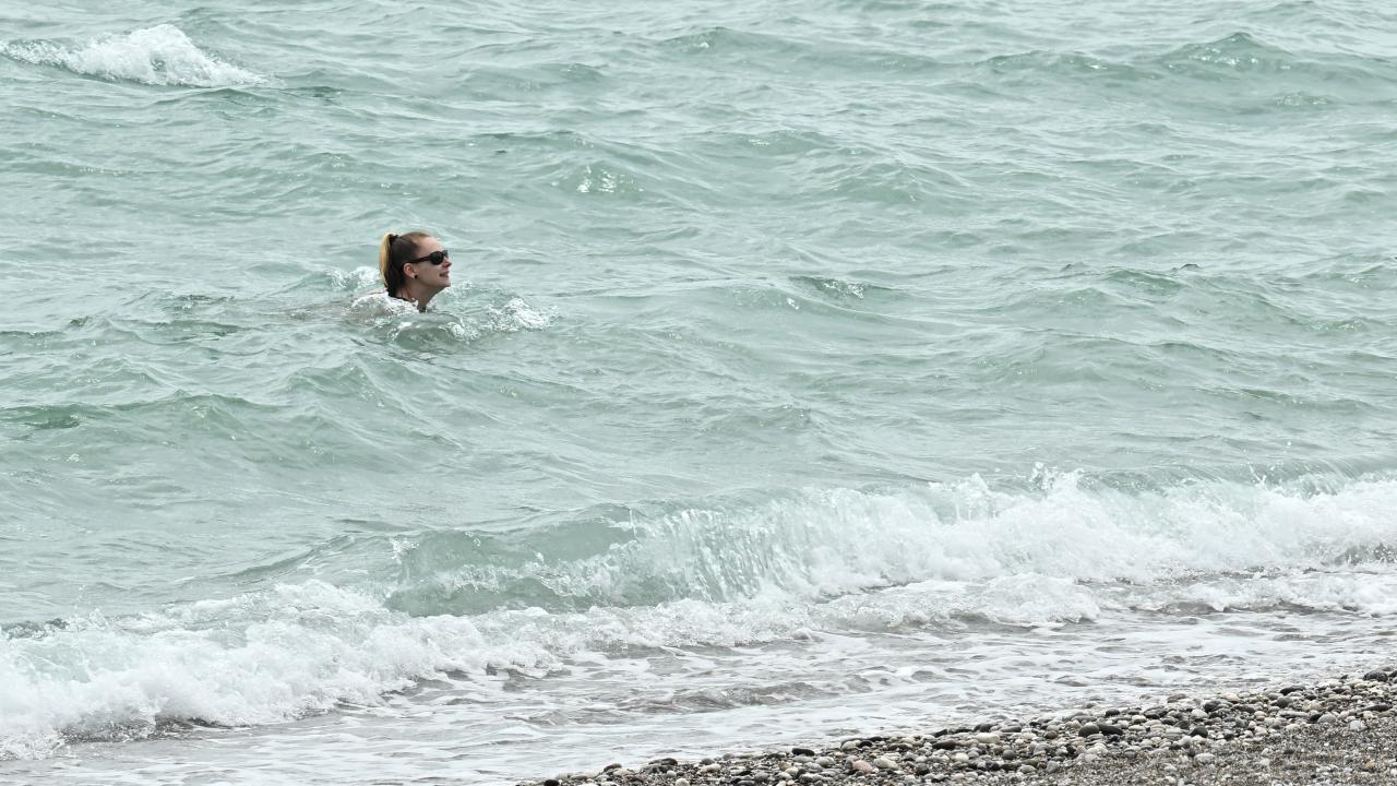 Foto - Burası Doğu Anadolu değil Akdeniz! Karlı Antalya ziyaretçi çekiyor