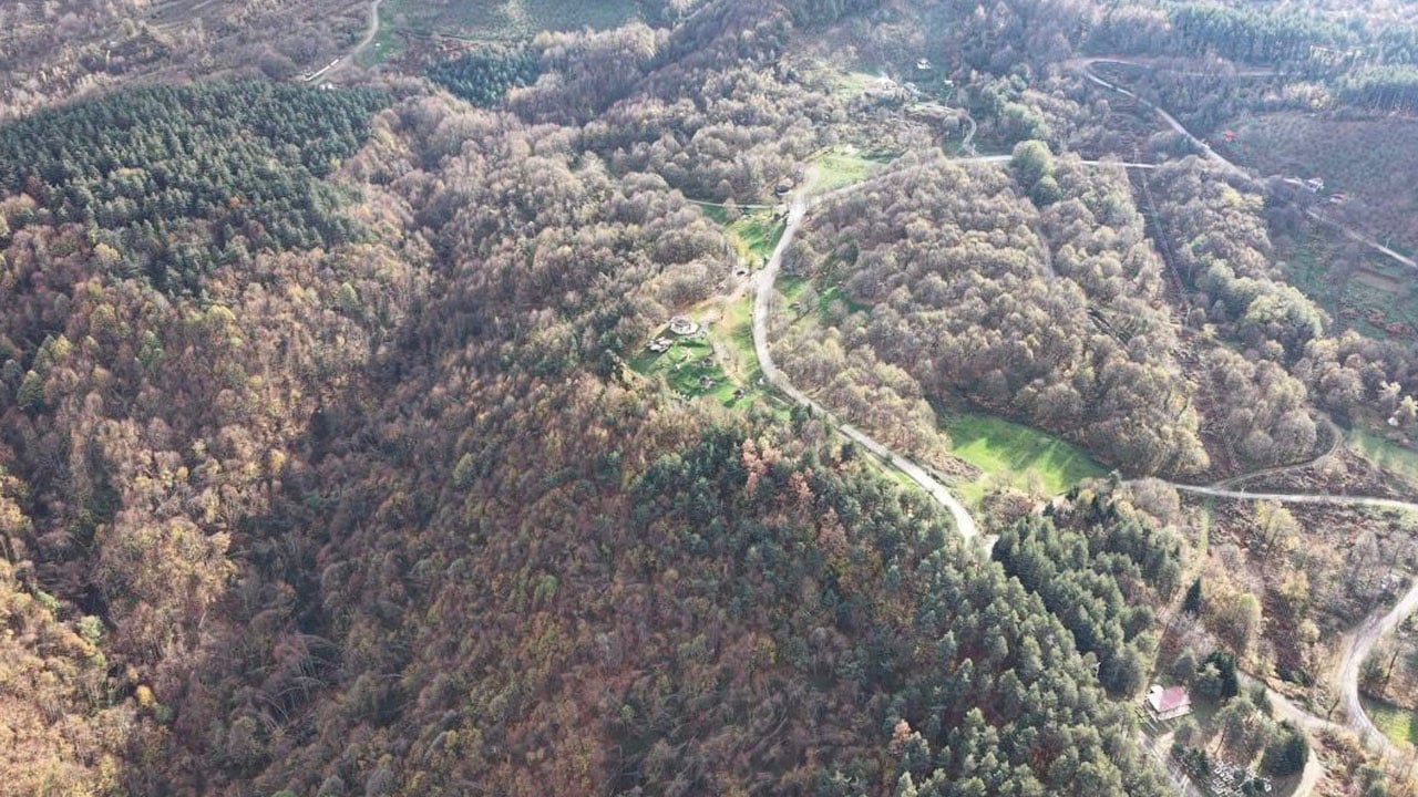 Foto - Kartpostallık sonbahar! Dağlar sarı-kızıl renklere büründü