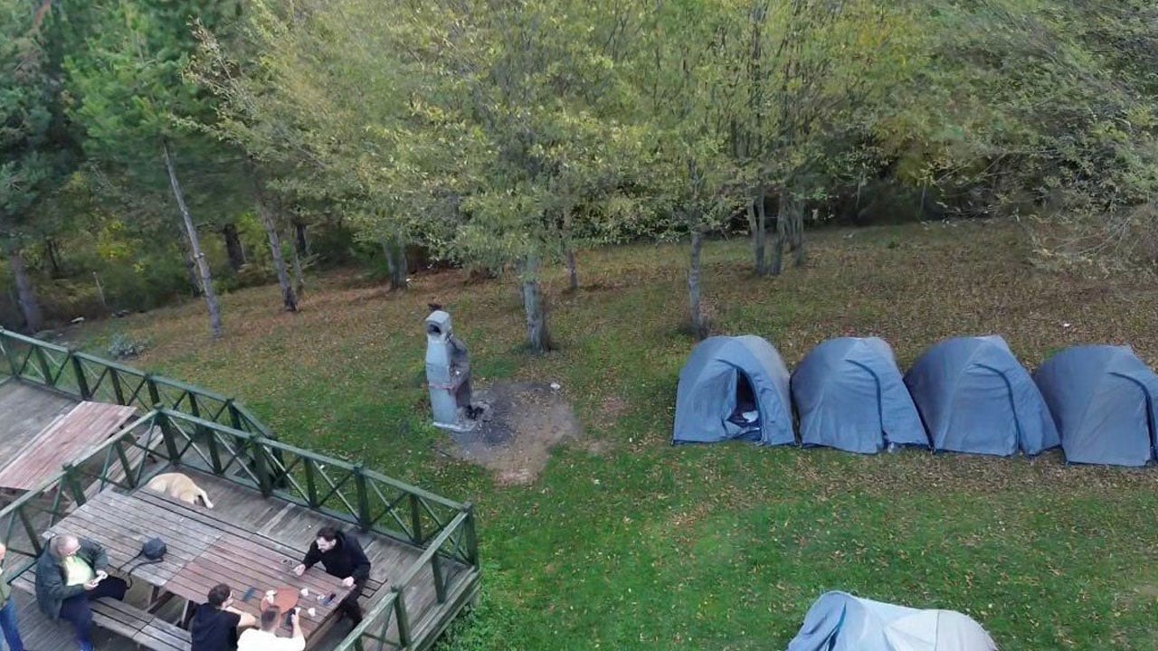 Foto - Kartpostallık sonbahar! Dağlar sarı-kızıl renklere büründü