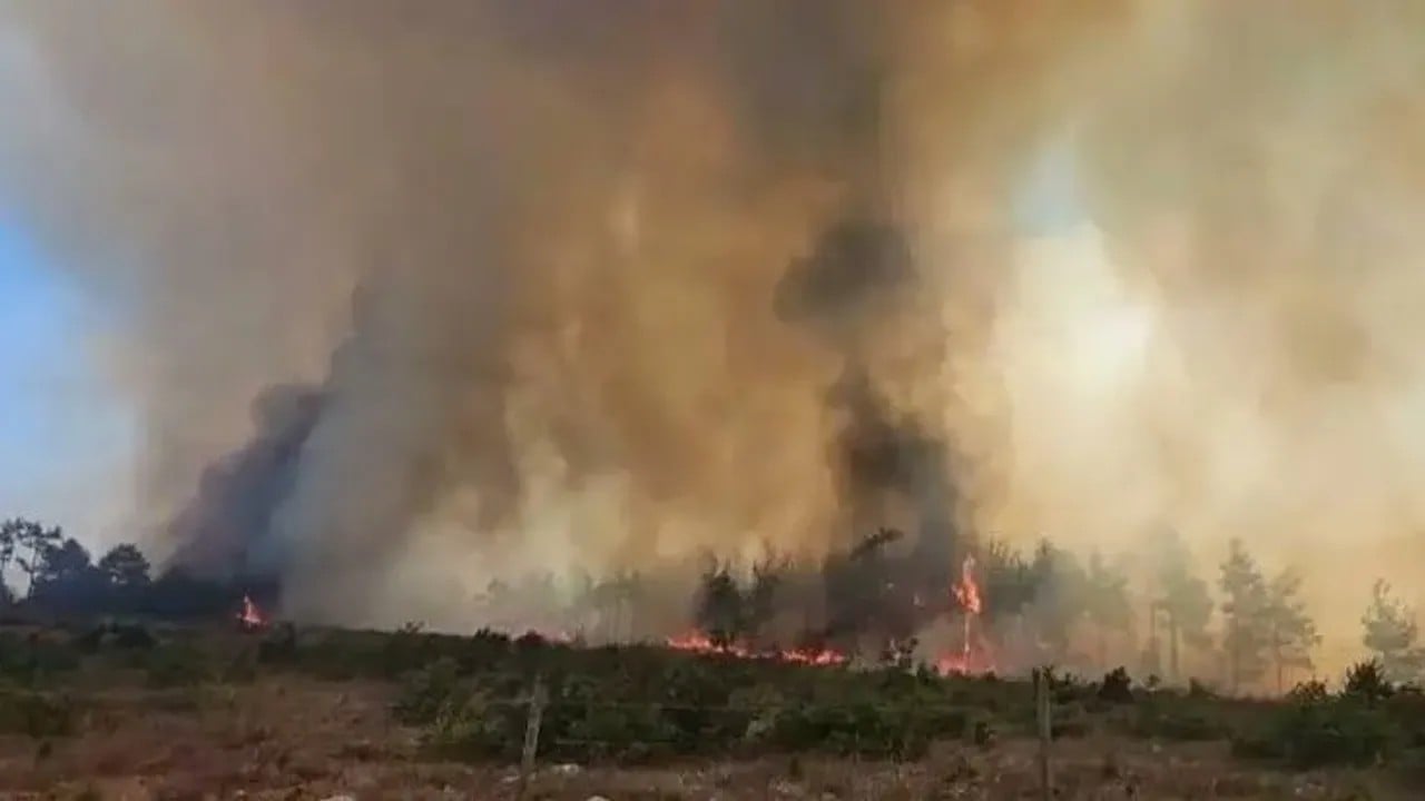 Kaş yangını 2. gününde!