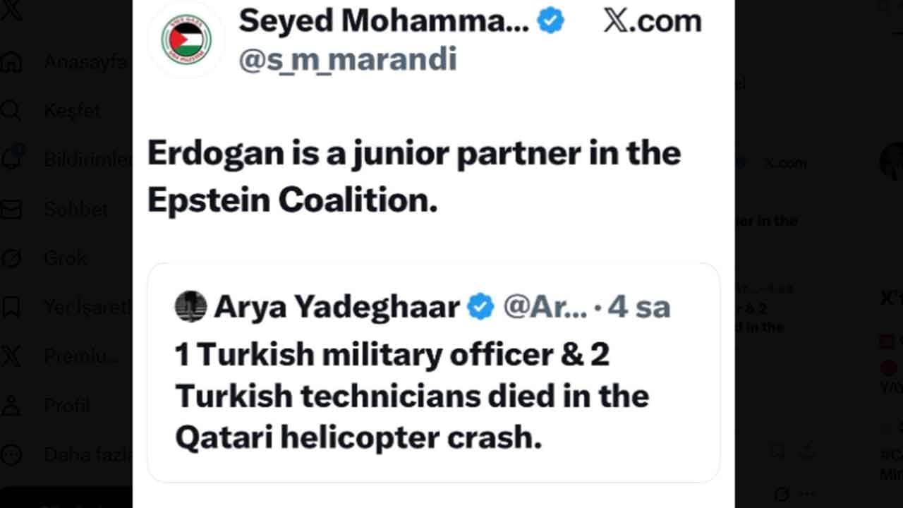 Foto - Katar'daki helikopter kazası sonrası İranlı isimden Türkiye'ye büyük ayıp! 'Yazıklar olsun' dedirten sözler