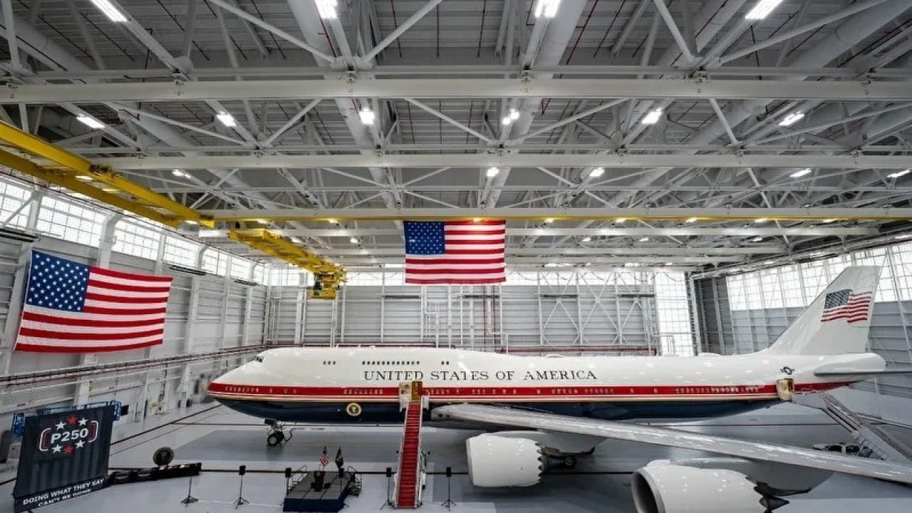 Foto - Katar’ın Trump’a hediye ettiği uçan sarayın ilk uçuşu Türkiye olabilir Yeni Air Force One’a kavuştu