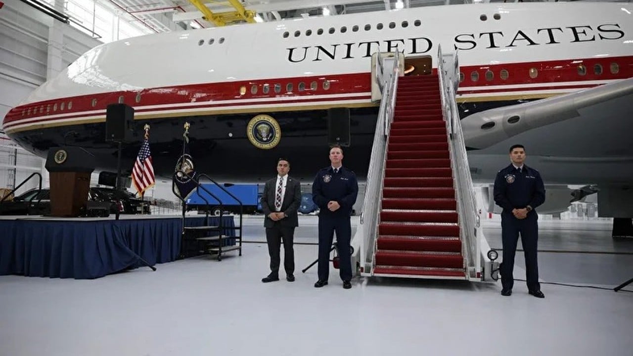 Foto - Katar’ın Trump’a hediye ettiği uçan sarayın ilk uçuşu Türkiye olabilir Yeni Air Force One’a kavuştu