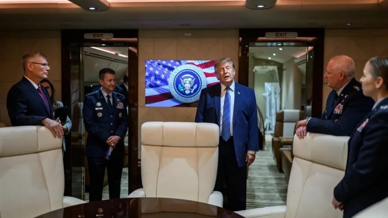 Foto - Katar’ın Trump’a hediye ettiği uçan sarayın ilk uçuşu Türkiye olabilir Yeni Air Force One’a kavuştu
