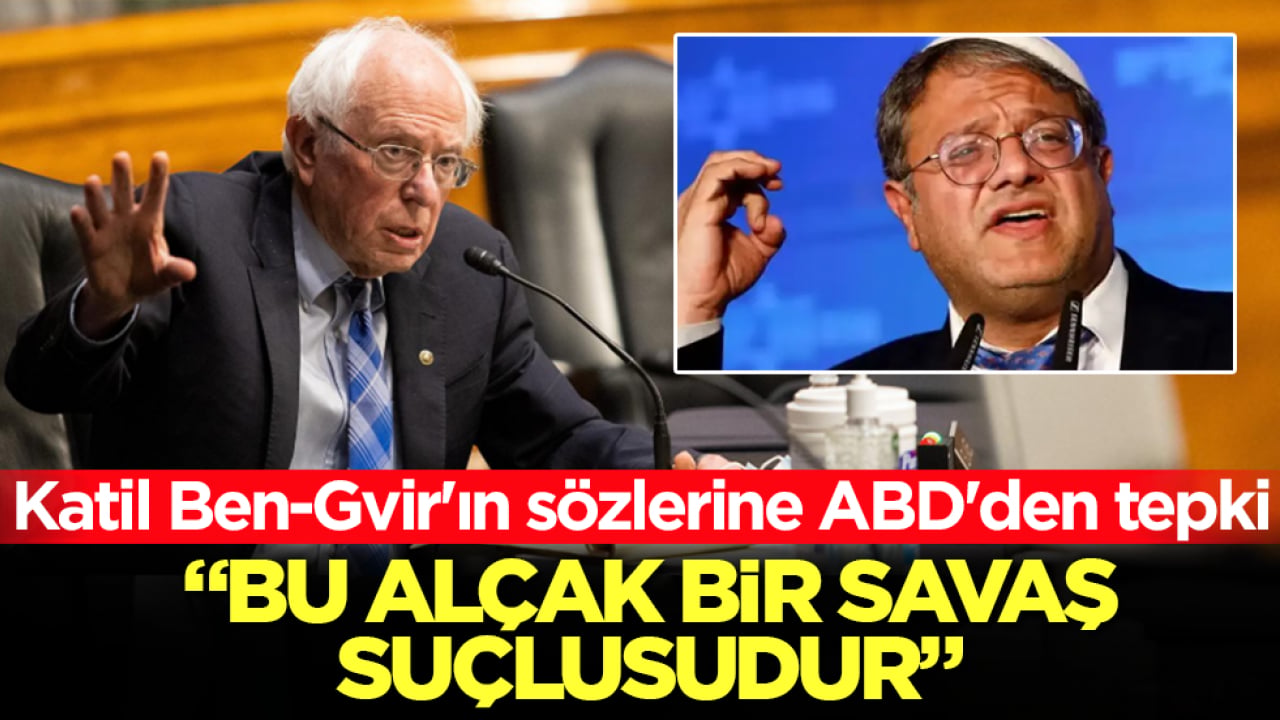 Katil Ben-Gvir'ın ‘Lübnan yansın’ sözlerine ABD'den tepki: 