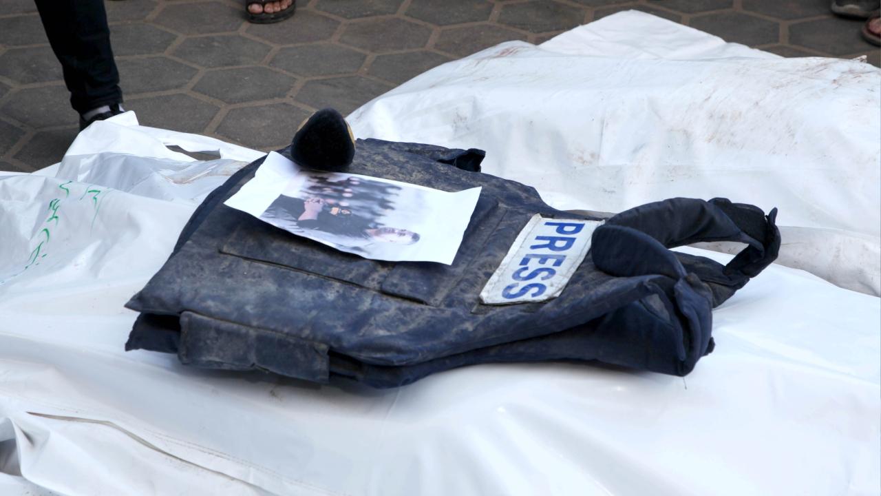 Foto - Hukuk devleti geçinen Batı susuyor onlar öldürüyor! Siyonistlerden gazeteci katletme rekoru