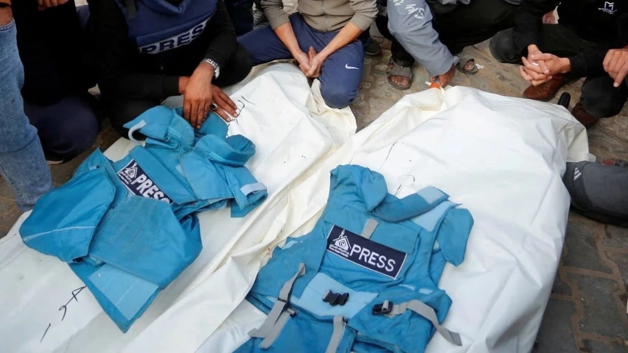 Foto - Hukuk devleti geçinen Batı susuyor onlar öldürüyor! Siyonistlerden gazeteci katletme rekoru