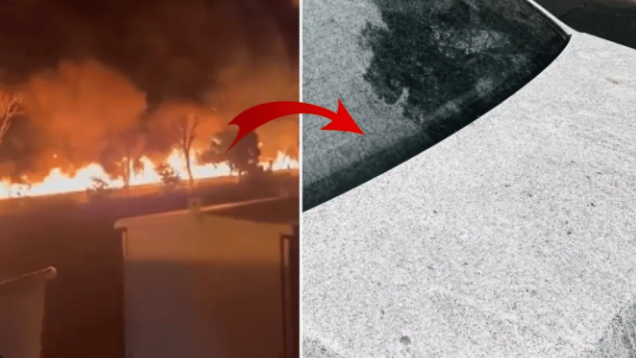 Foto - Katil İsrail petrolü vurdu, gökyüzünden zehir akıyor! Tahran’da kentin üzerine siyah kabus çöktü