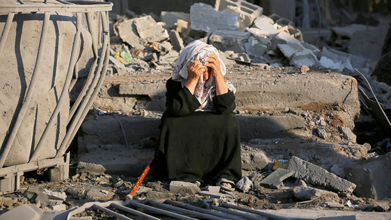 Foto - Katil İsrail'in Gazze'ye saldırılarında can kaybı 70 bini aştı