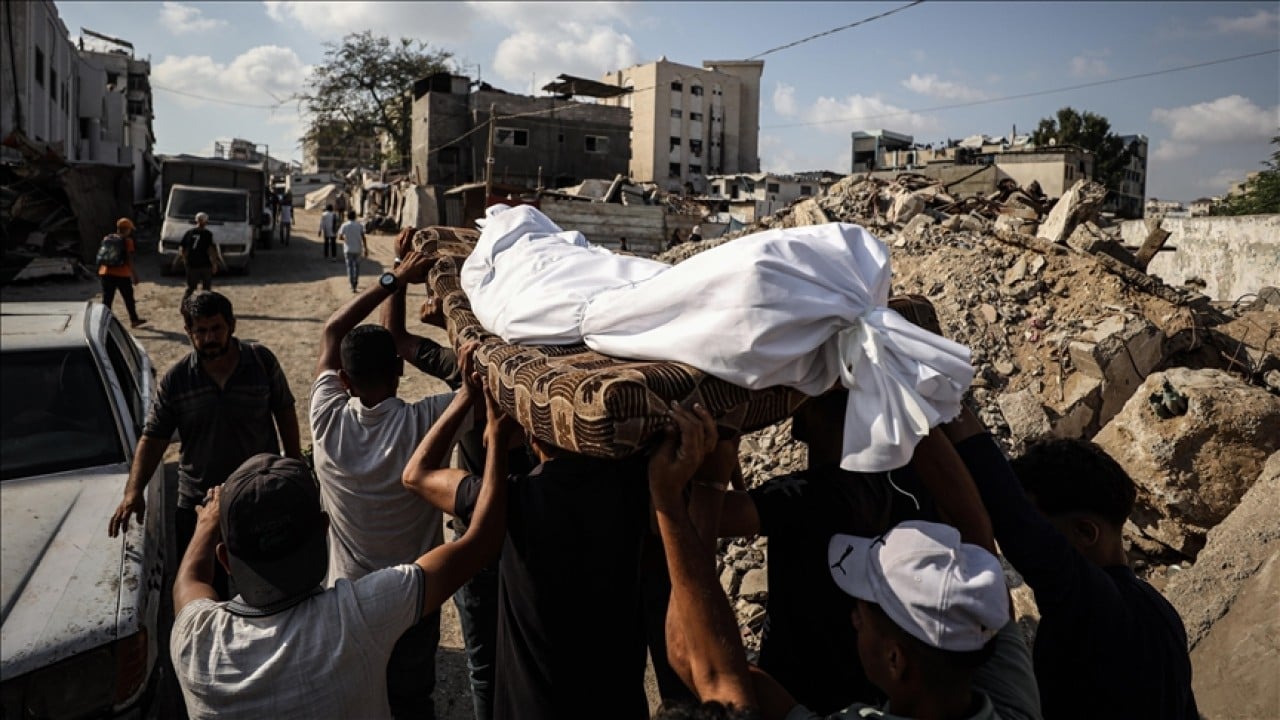 Foto - Katil İsrail'in Gazze'ye saldırılarında can kaybı artıyor