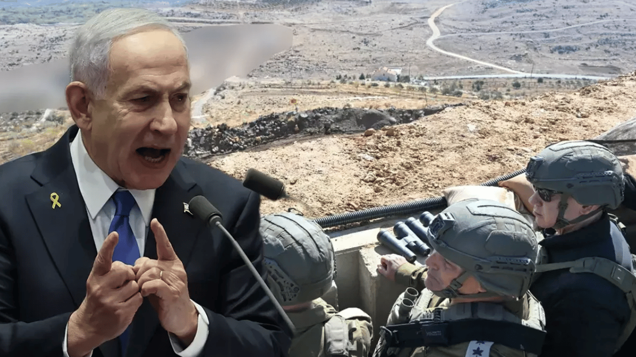 Foto - Katil Netanyahu meydanı boş buldu! Suriye’de işgal alanını 800 km² genişletti