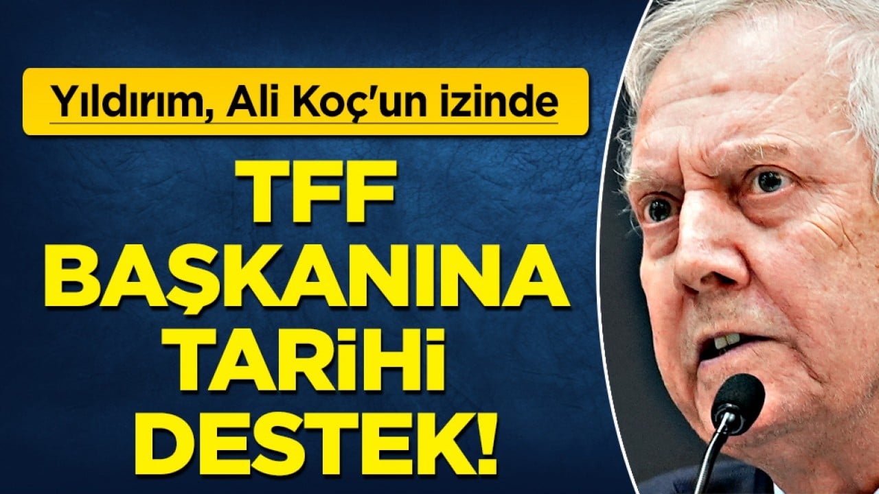 Kavga çıkışı geldi: Aziz Yıldırım, Ali Koç'un izinde: Hacıosmanoğlu'na tarihi destek