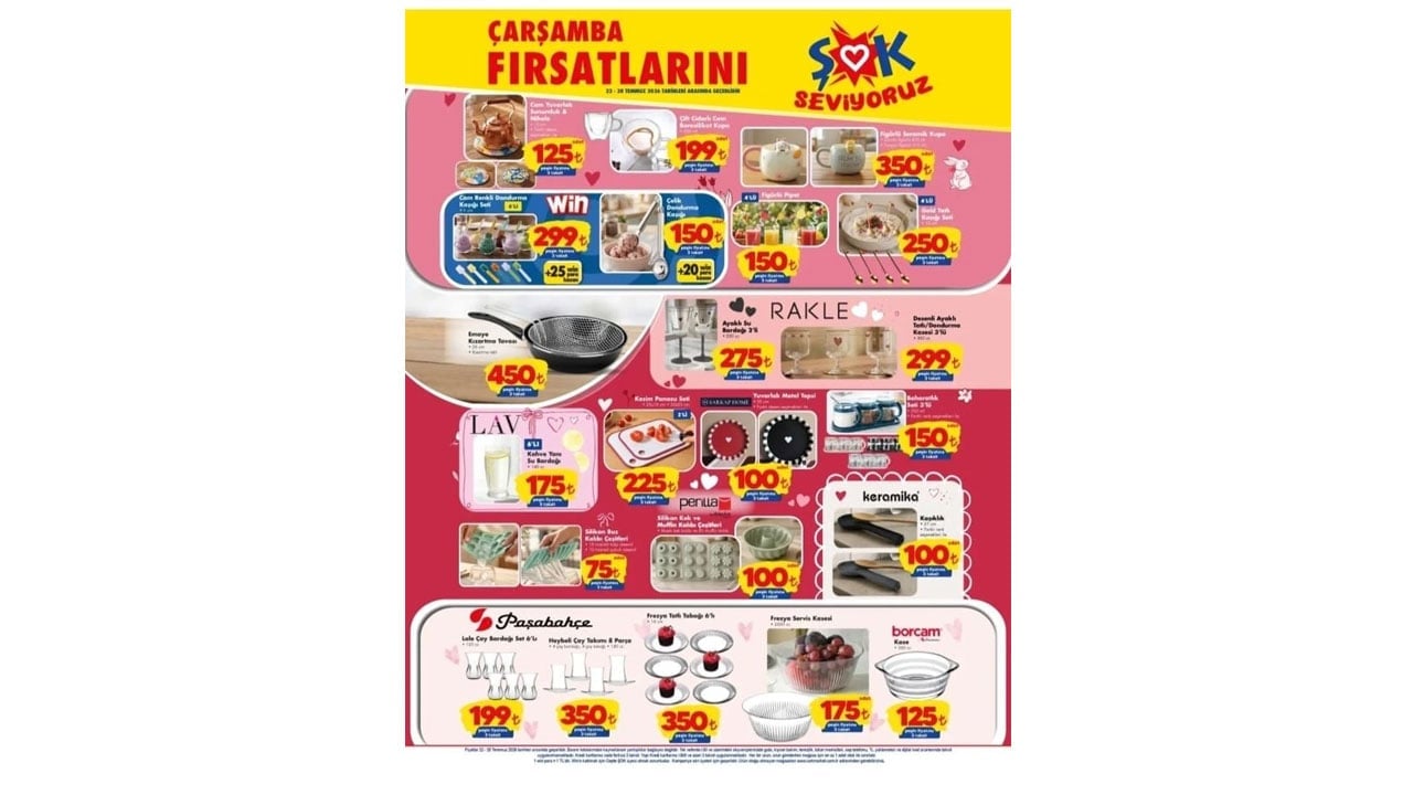 Foto - Kavurucu yaz sıcaklarına çözüm geldi! ŞOK'ta 22 Temmuz Çarşamba günü serinleten indirimler
