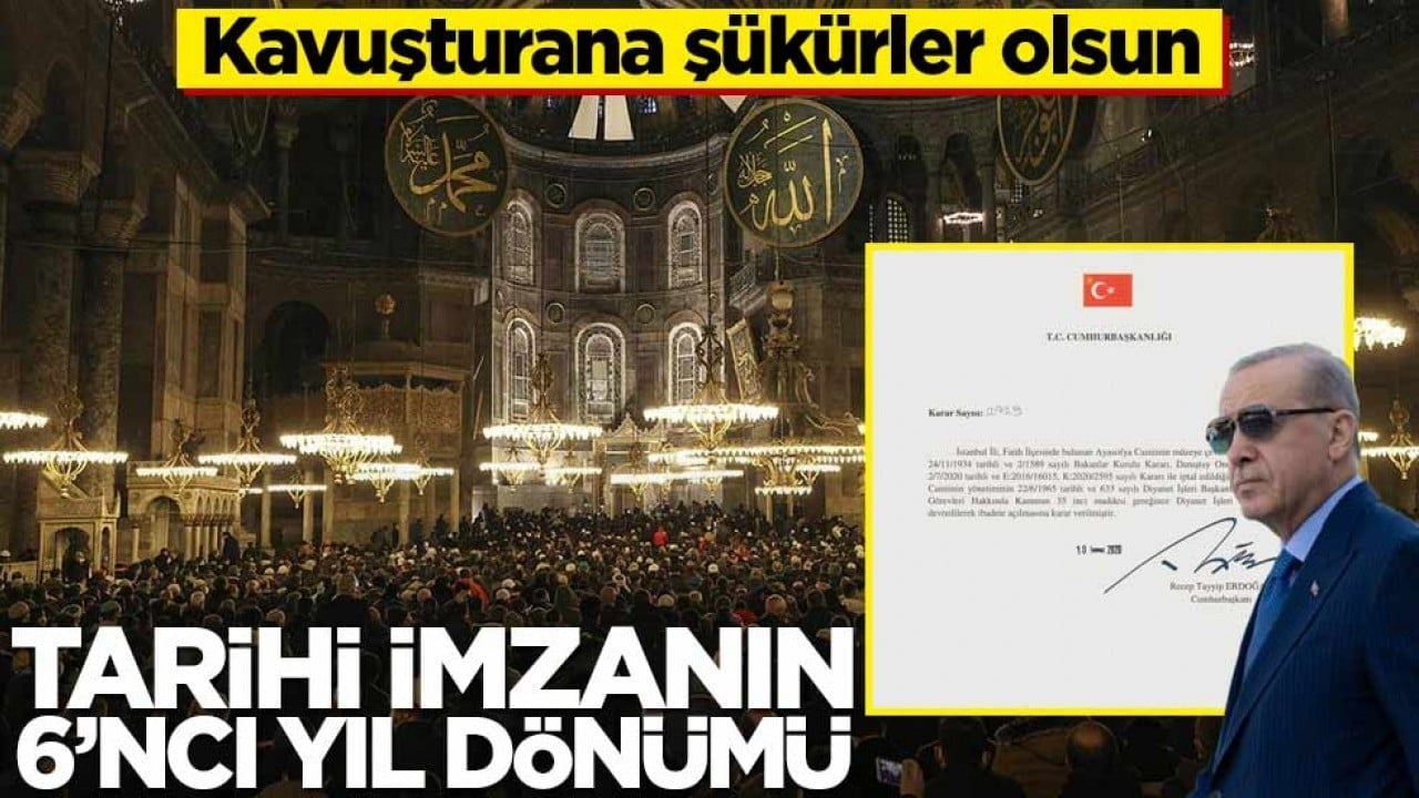 Kavuşturana şükürler olsun! Tarihi imzanın 6’ncı yıl dönümü