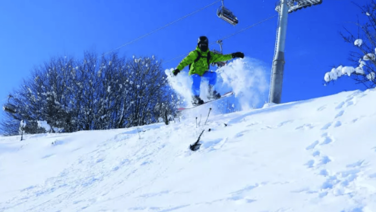 Foto - Kayak sezonu açıldı: Kar kalınlığı 55 santime ulaştı!