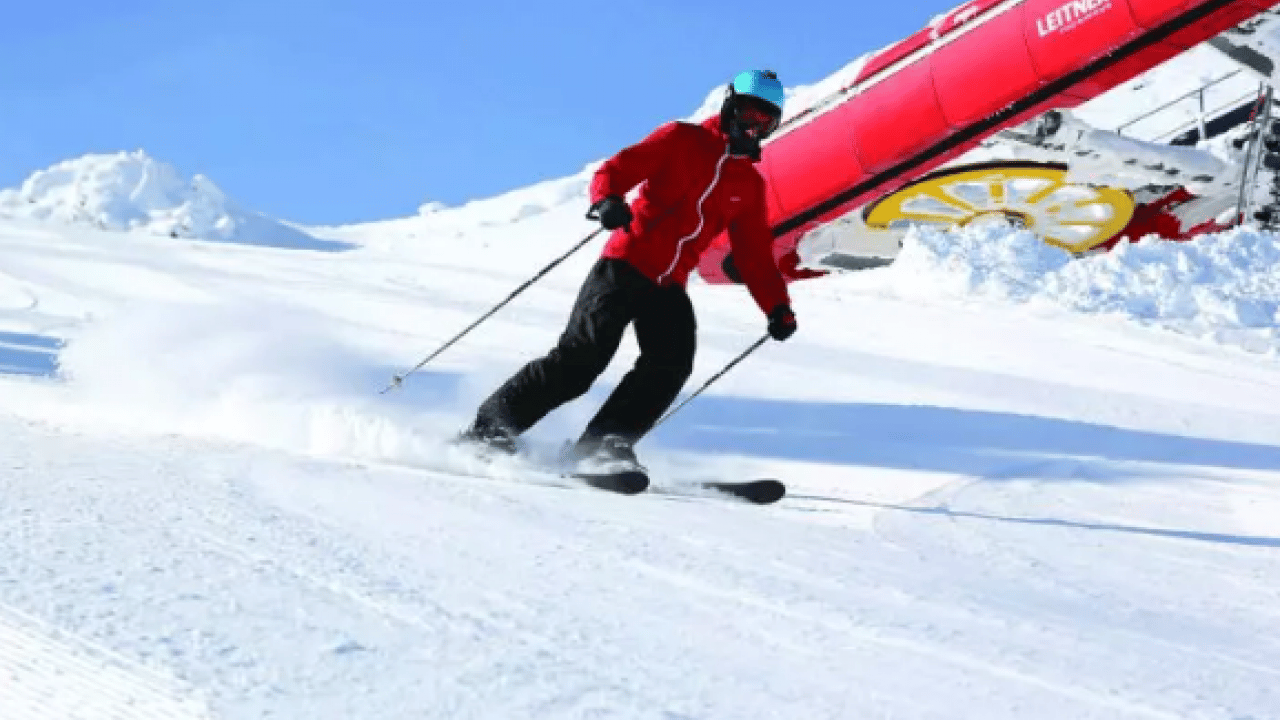 Foto - Kayak sezonu açıldı: Kar kalınlığı 55 santime ulaştı!