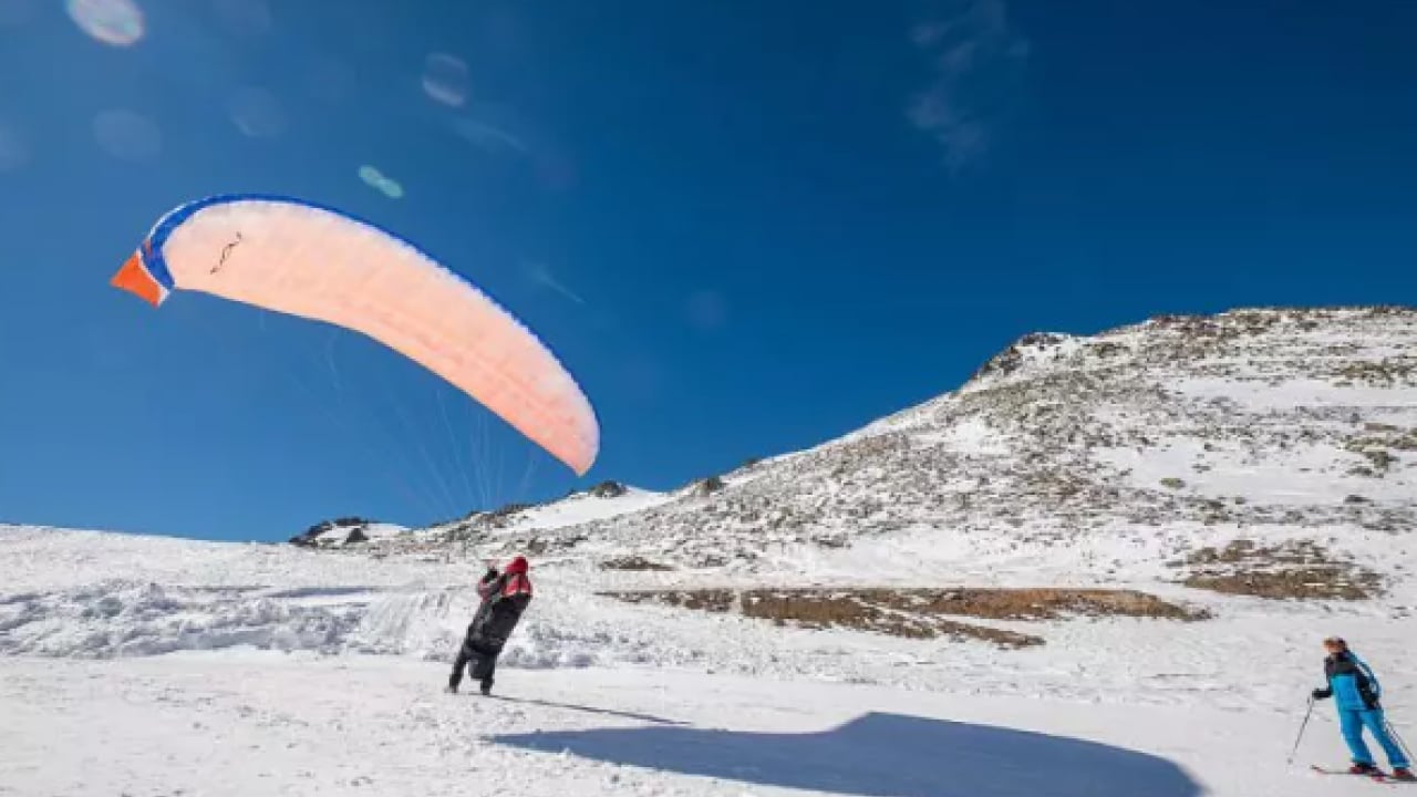 Foto - Kayak sezonu açıldı: Kar kalınlığı 55 santime ulaştı!