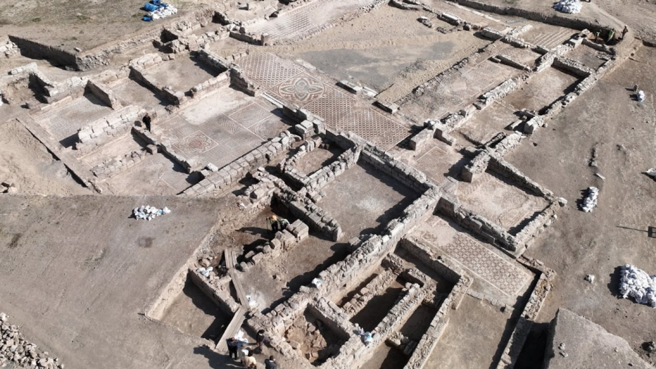 Foto - Kayseri tarihinde yeni keşif! Örenşehir Mozaikli Yapı 'Ören Yeri' olarak ilan edildi