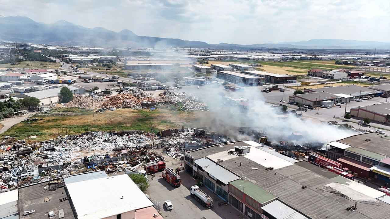 Foto - Kayseri'de büyük yangın