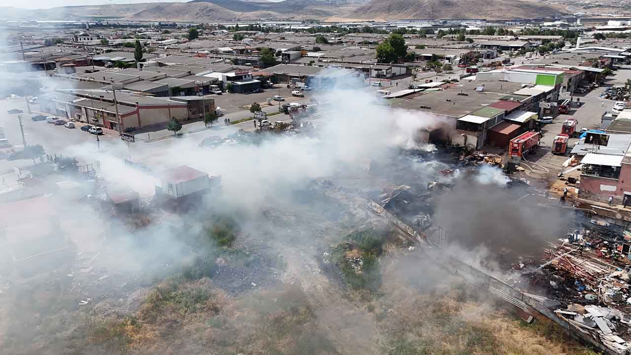 Foto - Kayseri'de büyük yangın