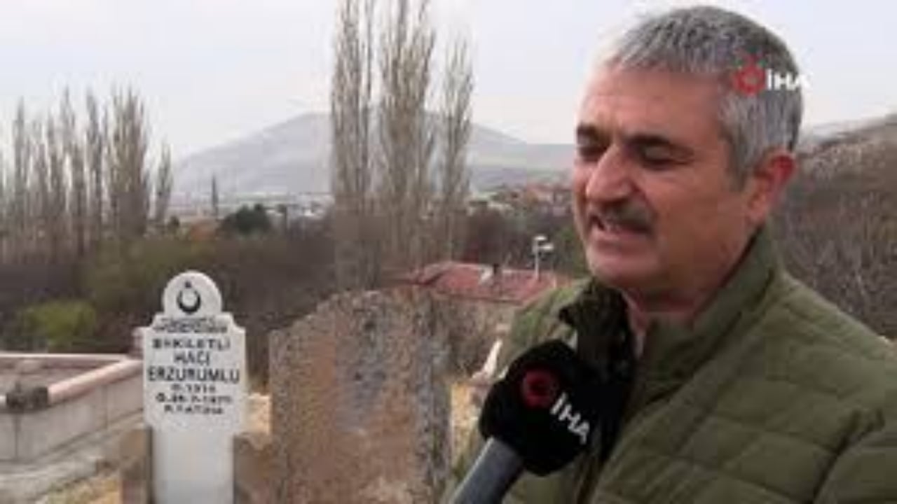 Foto - Kayseri’de gizemli mezar taşı! Nasıl ve nereden geldiği bilinmiyor, rivayetler tüyler ürpertiyor