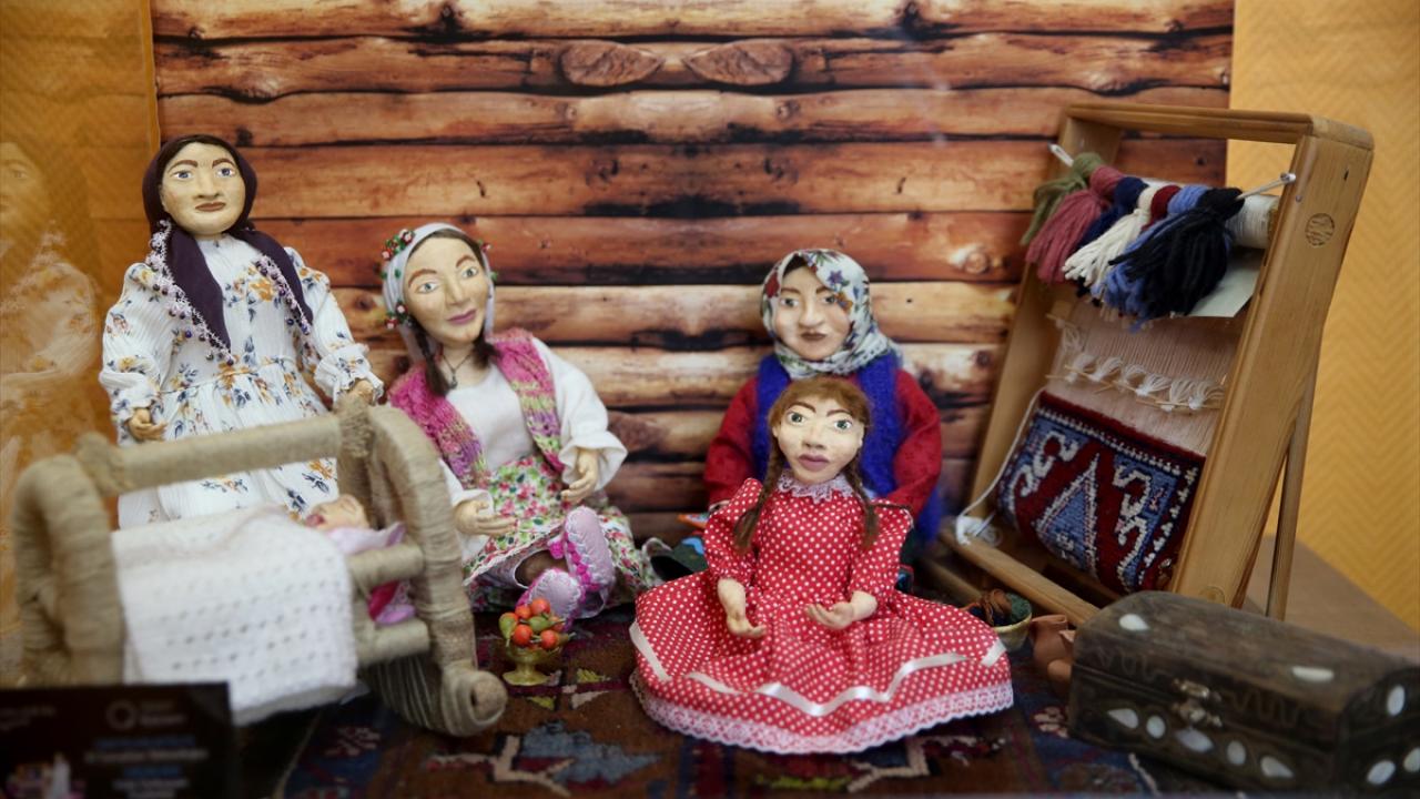 Foto - Kayseri'nin kültürü kitre bebeklere yansıtıldı