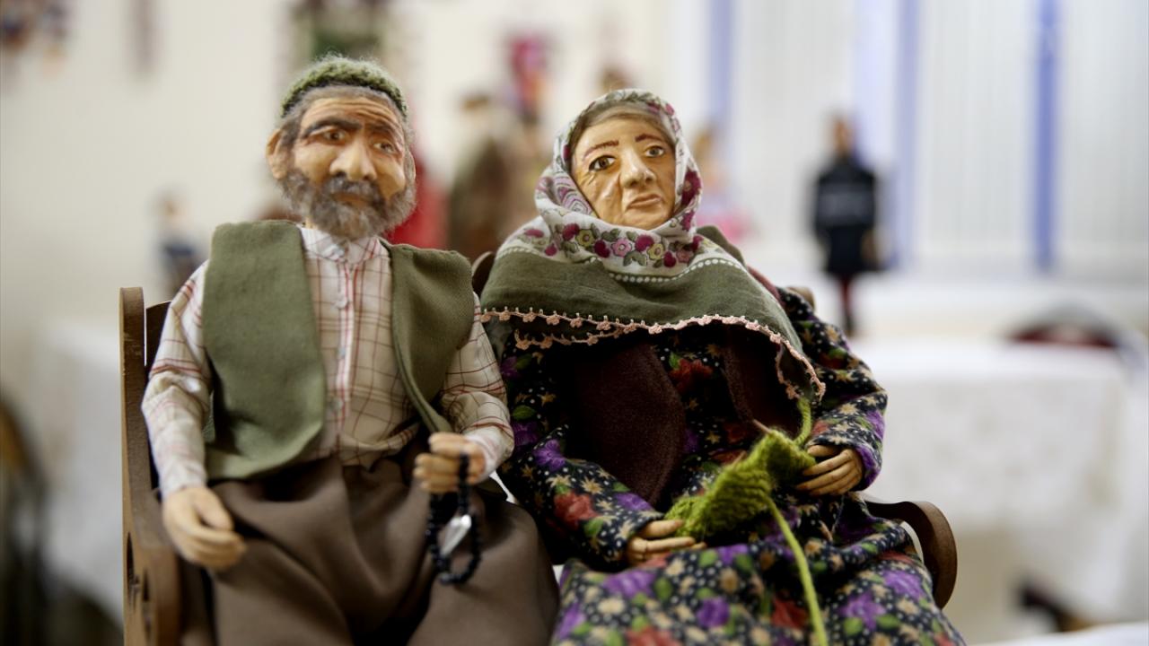 Foto - Kayseri'nin kültürü kitre bebeklere yansıtıldı