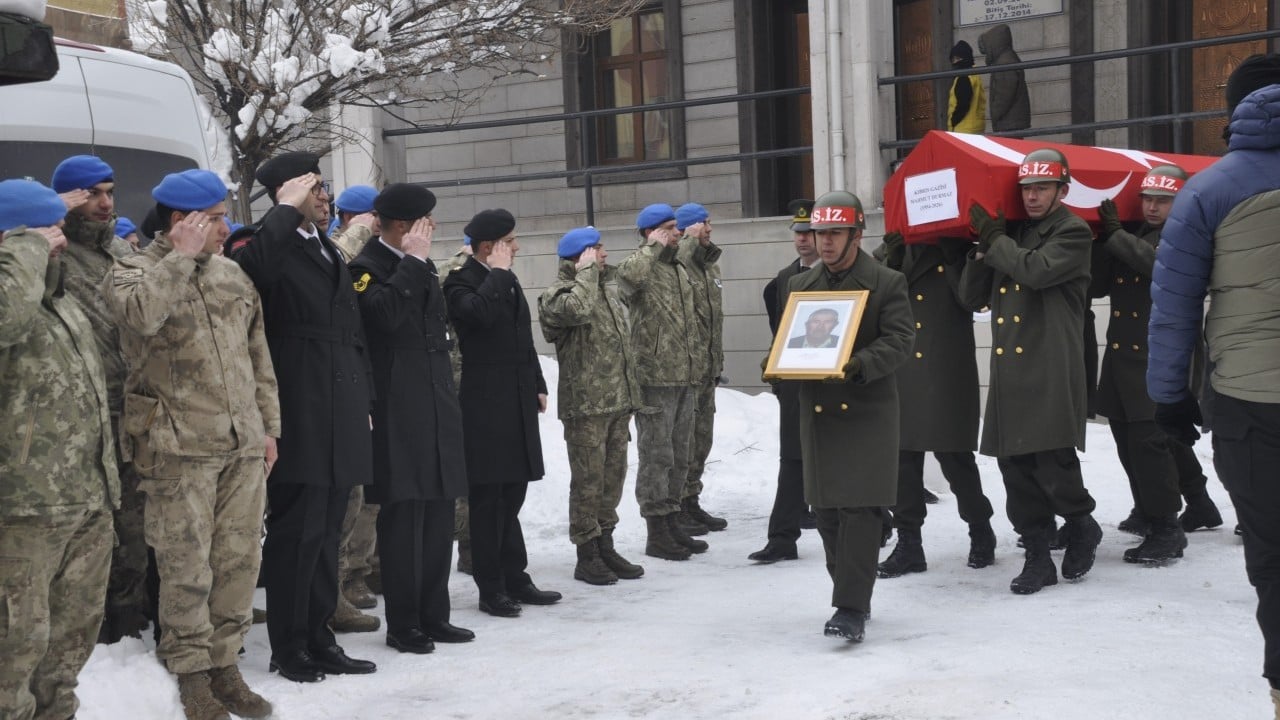 Kıbrıs gazisine son görev