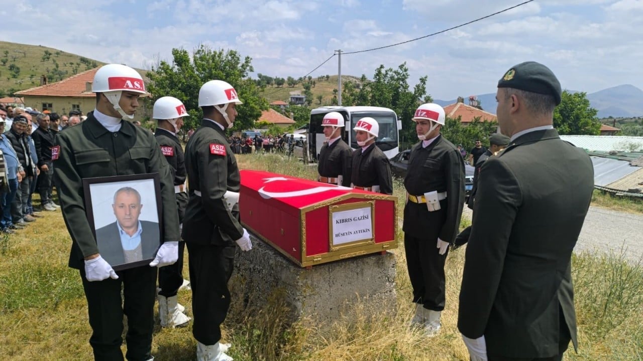 Kıbrıs gazisine son görev
