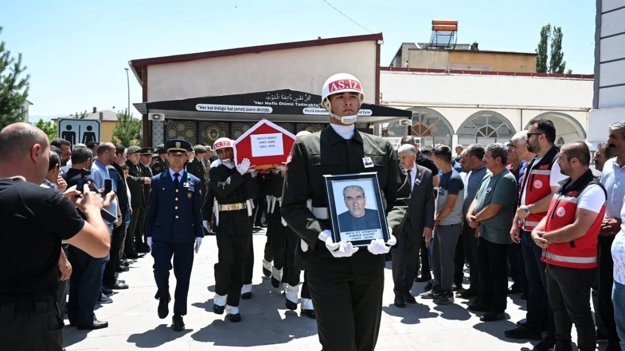 Kıbrıs gazisine son görev