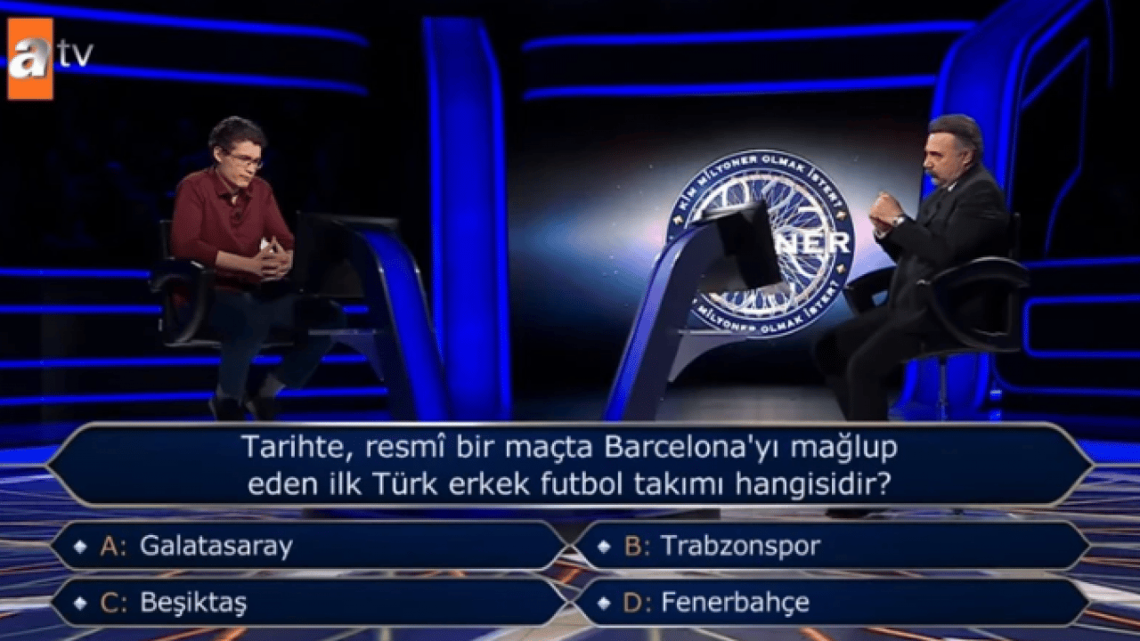 Foto - Kim Milyoner Olmak İster'e damga vuran anlar! 500 bin TL'lik futbol sorusu