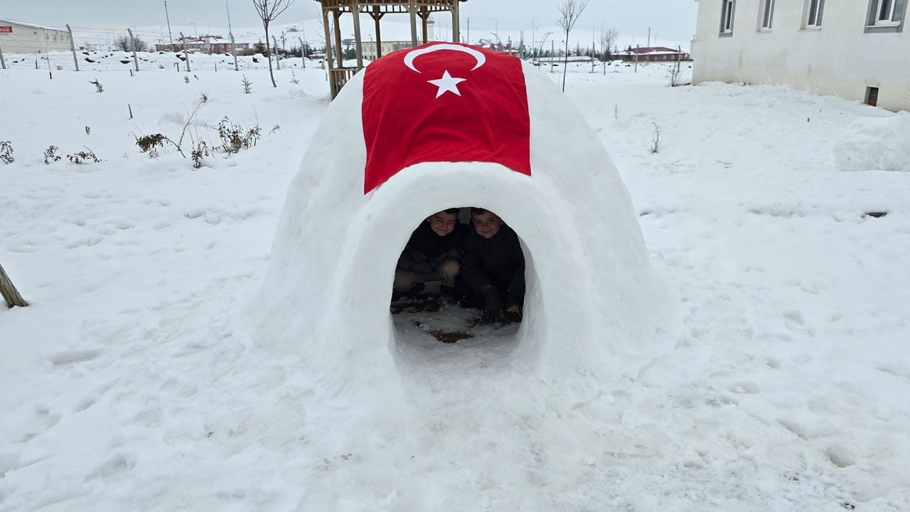 Foto - Kimse gözlerine inanamadı! Burası Alaska değil Yozgat