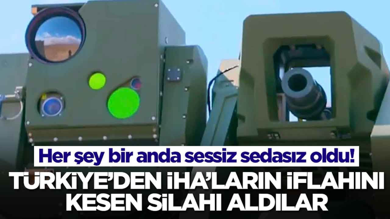 Kimsenin ruhu duymadı: Türkiye'den İHA'ların iflahını kesen silahı aldılar