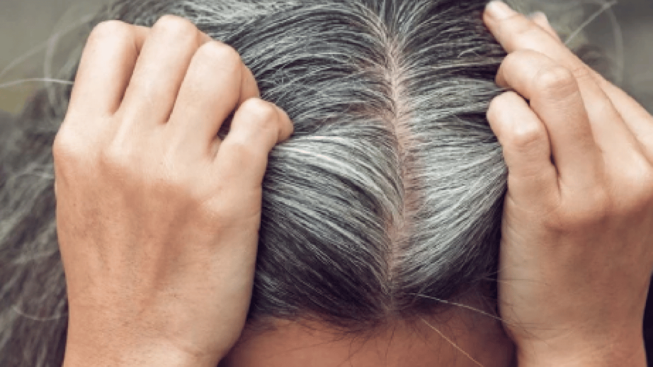 Foto - Kimyasallara para vermeyin: İşte beyaz saçları kapatan ev yapımı tarif!