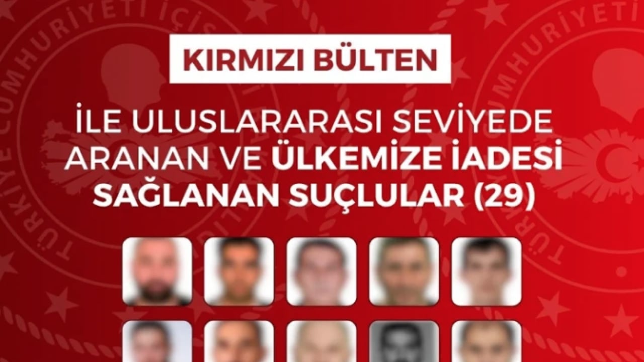 Foto - Kırmızı bültenle her yerde aranıyorlardı! Peşinde olduğumuz 54 isim yurda getirildi