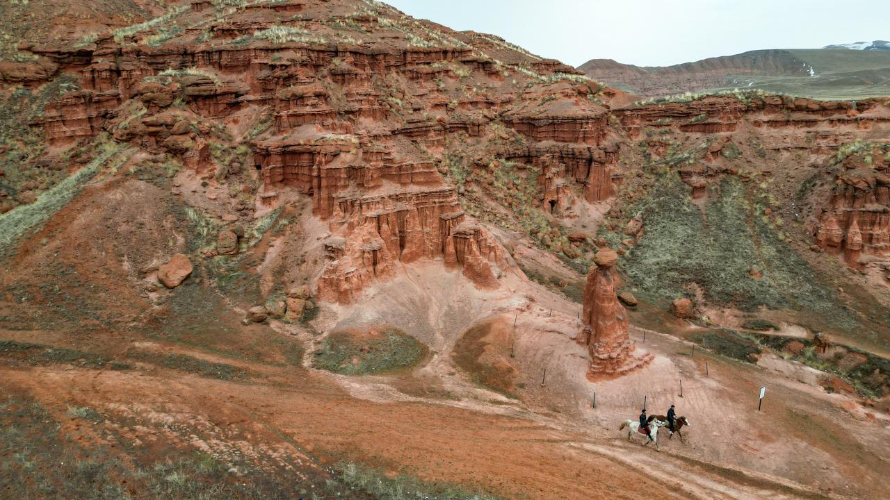 Foto - Kırmızı Periler Diyarı, doğaseverleri atlı safariyle buluşturuyor