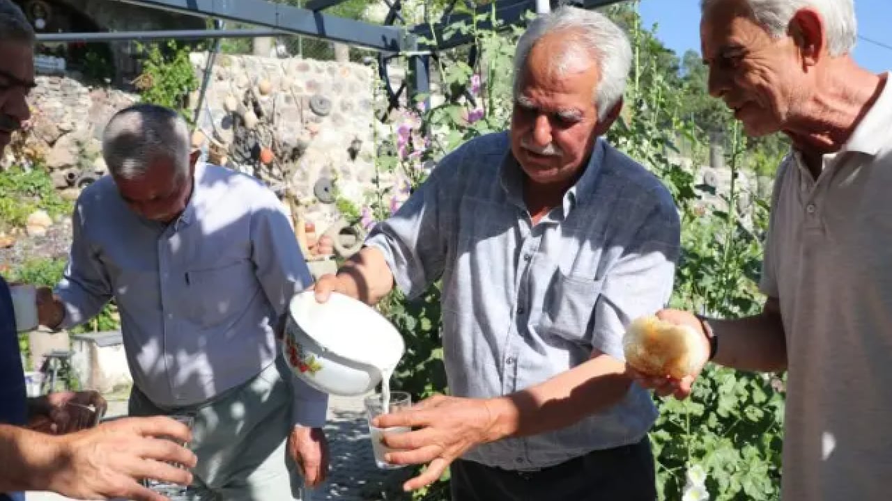 Foto - Kışın gömüp yazın yiyorlar! Kayseri'nin serinleten geleneği!