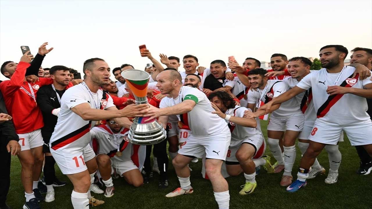 KKTC Milli Futbol Takımı tarih yazdı! CONIFA Avrupa şampiyonu oldu