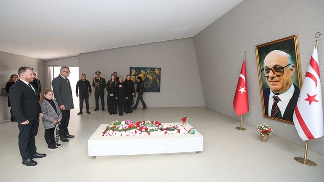 Foto - KKTC'nin Kurucu Cumhurbaşkanıydı! Denktaş, vefatının 14. yılında Lefkoşa'da anıldı